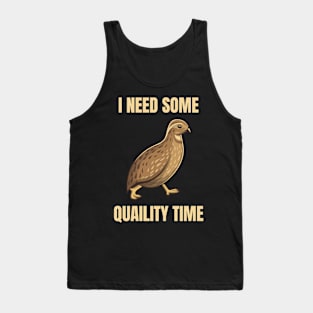 Quail Pun Tank Top